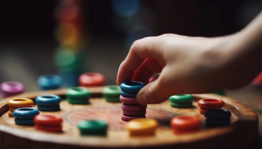 child-s-hand-reaches-up-reach-stack-colorful-buttons (Copy)